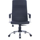 Bürosit Dolphin 9 Krom Çalışma Koltuğu - Siyah