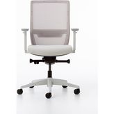 Bürotime Bold Çalışma Koltuğu, Plastik Ayak, Gri & Bej