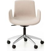 Bürotime Poly Çalışma Koltuğu, Krom Ayak & Bej