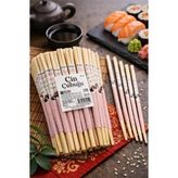 Burpak Jelatinli Ahşap Çin Yemek - Sushi Çubuğu Chopsticks 22 cm 100 Çift Tek Kullanımlık