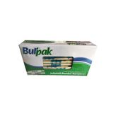 Burpak Jelatinli Tahta Ahşap Bambu Karıştırıcı Çubuk Kaşık - 12 Cm. - 200 Adetlik Paket