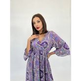 Butik 7035 ELBİSE-MOR