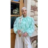 Butik Fırfırlı Kadın Bluz