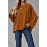 Butik İstanbul Oversize Yarasa Kol Bluz