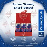 Buzzer Ginseng Enerji Içeceği +18 - 3'lü Avantaj Set