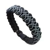 By Paracord Bileklik Erkek Siyah 1