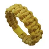 By Paracord Bileklik Kadın Sarı 2