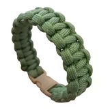 By Paracord Bileklik Kadın Yeşil 2