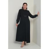 By Saygı Pullu Tesettür Abiye Elbise, S-25Y4310003
