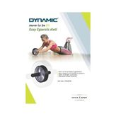 Byanes 1DYAKB306 Egzersiz Tekerleği Wheeled Exerciser