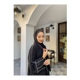 BYAYSEKORKUT Dubai Stil Taşlı Abaya