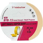 Byb-15 Çift Tarafli Köpük Bant 36 Mm*5 mt