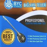 BYC20E Elektro Bağlama Saz Teli Takım 0.20 - Çok Renkli