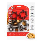 Bycomo 12 çeşit pasta kurabiye kalıbı