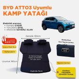 Byd Atto3 Uyumlu Araç Kamp Yatağı Siyah
