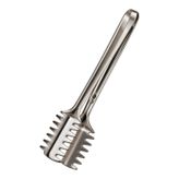 BYTA Paslanmaz Çelik Makarna Servis Maşası, 24 cm, Gümüş, 1 Adet