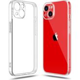 Bzontech iPhone 13 Mini Şeffaf Silikon Arka Kılıf Kamera Korumalı Esnek Yapı ile Koruma