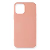 Bzs- İphone 12 Mini Kılıf First Silikon - Pudra