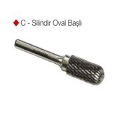 C-06x16x06 Silindir Oval Başlı Kalıpçı Freze