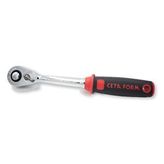 C11-14n 3/8" Düğmeli Cırcır Kolu (açılı Gövde)