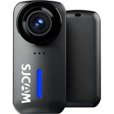 C110+ 4K Wifi F1.8 20MP 170° 6 Eksenli Jiroskop IP65 30 Metre Su Geçirmez Mini Aksiyon Kamerası Siyah