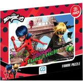 Ca Games C&a Games Miraculous Lisanslı 35 Parça Frame Puzzle