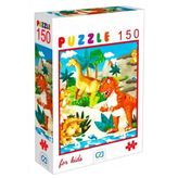 CA Games Dinazorlar 150 Parça Puzzle