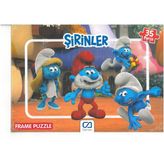 CA Games ŞİRİNLER FRAME PUZZLE -35 PARÇA
