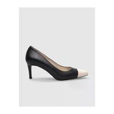 Cabani 197008 Hakiki Deri Siyah Kadın Stiletto