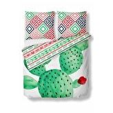 Cacti Cift Kisilik Nevresim Takimi