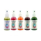 Cadence 100 ml 5'li Siyah Sprey Kumaş Boyası