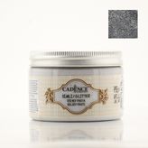 Cadence 15835 Simli Gümüş Kumaş Rölyef Pasta