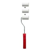 Cadence 5 cm Kadife Rulo Fırça Seti
