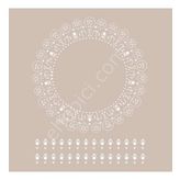 Cadence DS06 Dantel Serisi 25x35 Stencil