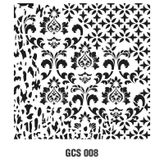 Cadence GCS-008 45x45 Grunge Duvar Stencil