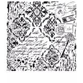 Cadence GCS-015 45x45 Grunge Duvar Stencil
