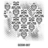 Cadence GCSM-007 25x25 Midi Grunge Stencil