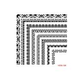 Cadence HDM-196 25x25 cm Stencil Şablon