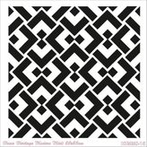Cadence HHMMS-15 25x25 cm Home Heritage Modern Midi Stencil