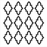 Cadence HHMS-03 45X45 cm Home Heritage Modern Stencil