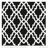 Cadence HHMS-04 45X45 cm Home Heritage Modern Stencil