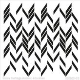 Cadence HHMS-05 45X45 cm Home Heritage Modern Stencil