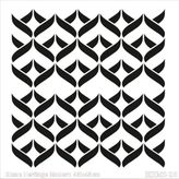Cadence HHMS-28 45X45 cm Home Heritage Modern Stencil