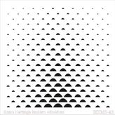 Cadence HHMS-43 45X45 cm Home Heritage Modern Stencil