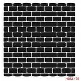 Cadence Home Decor HDM-175 Midi Stencil 25x25 cm Boyama Şablonu