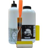 Cadence Multisurfaces Pak Beyaz 2 Litre+Mat Vernik 750 Ml Set