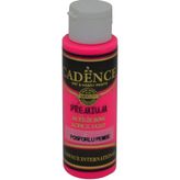 Cadence Pembe 70 ml Fosforlu Akrilik Boya
