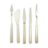 Cadence Plastik Spatula Seti 5 Li - Renkli
