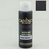 Cadence Premium 0002 Siyah 70 ML Akrilik Boya