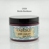 Cadence Very Chalky 150 ml Crimson Akrilik Boya